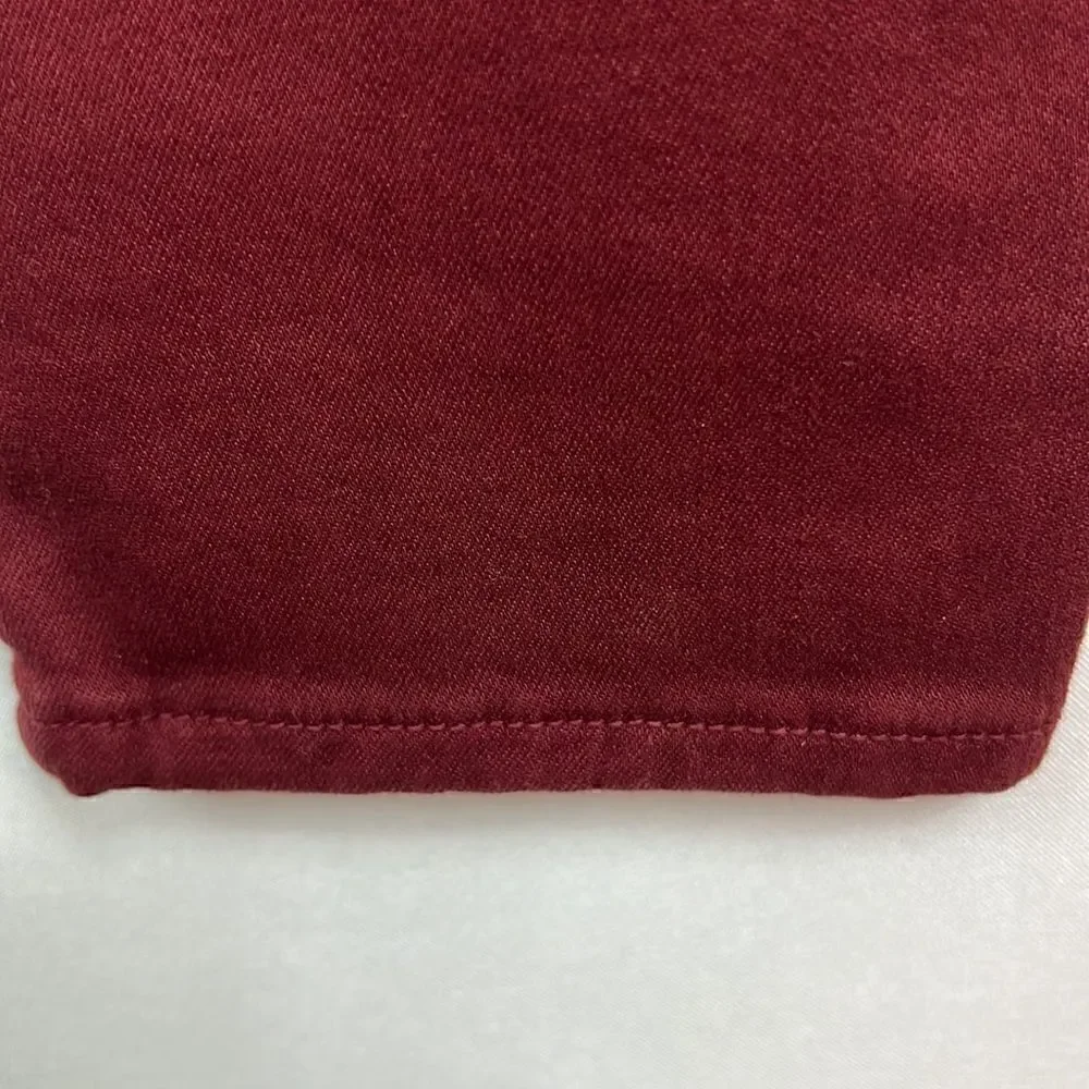 L’Agence Burgundy Margot High rise Garnet Jeans size 26 NWOT
